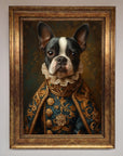 Renaissance French Bulldog Framed Print