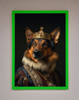 Renaissance German Shepherd Framed Wall Art