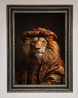 Renaissance Lion Framed Wall Art