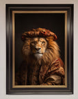 Renaissance Lion Framed Wall Art