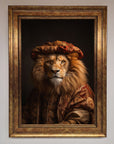 Renaissance Lion Framed Wall Art