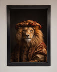 Renaissance Lion Framed Wall Art