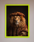 Renaissance Lion Framed Wall Art