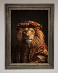 Renaissance Lion Framed Wall Art