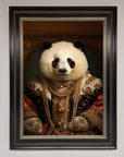 Renaissance Panda Framed Print