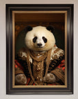 Renaissance Panda Framed Print