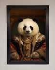 Renaissance Panda Framed Print