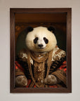Renaissance Panda Framed Print