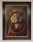 Renaissance Tiger Framed Wall Art