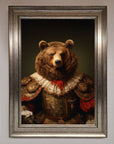 Rennaissance Bear Framed Poster
