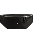 Water Resistant Waist Bag in Black