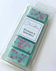 Wild Mint and Rhubarb Wax Melt Snapbar