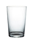 Crystal Tumblers with Ripple Design