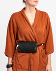 Versatile Leather Clutch Wallet with Adjustable Strap