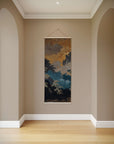 Dark Oriental Forest Tapestry