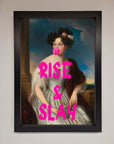 Rise And Slay Framed Wall Art