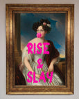 Rise And Slay Framed Wall Art