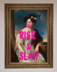 Rise And Slay Framed Wall Art