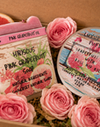 Gift set Luxury Body Butter Grapefruit Rose & Luxury Soap Hibiscus Pink Grapefruit