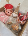 Gingerbread Wax Melt Gift Box with Hot Chocolate and Cosy Socks