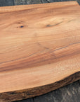 Wych Elm Chopping Board with Resin Detailing