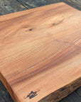 Wych Elm Chopping Board with Resin Detailing