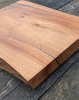 Wych Elm Chopping Board with Resin Detailing