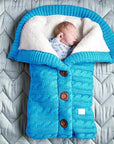 Baby Winter Warm Sleeping Bag - Cozy & Soft Knit for Infants & Toddlers by Baby Lamby at brixbailey.com
