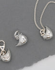 Robin Silver Charm