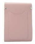 Handmade Leather Festival Phone Bag - Rose Quartz