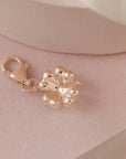 Four Leaf Clover Silver Charm