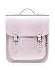 Handmade Leather City Backpack - Rose Quartz