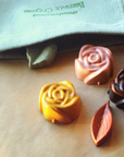 Handmade Natural Jumbo Rose Beeswax Crayons – Set of 6 Crayons