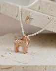 Poodle Silver Dog Charm