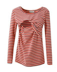 Rosie Stripe Breastfeeding Sweater
