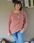 Rosie Stripe Breastfeeding Sweater