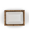 Rosie's Suds and Style Rattan Soap Dish