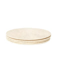Round & Round Rattan Placemat Sand Colour - Set of 4