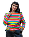 Rainbow Breastfeeding Top