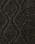 Royal merino throw - Charcoal grey