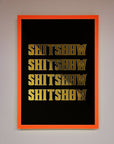 Rude Quote Foil Print