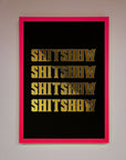 Rude Quote Foil Print
