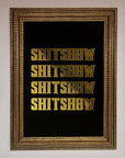 Rude Quote Foil Print