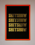 Rude Quote Foil Print