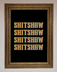 Rude quote Framed Print