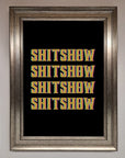 Rude quote Framed Print