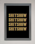 Rude quote Framed Print
