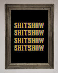 Rude quote Framed Print