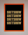 Rude quote Framed Print
