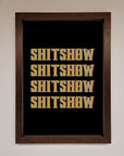 Rude quote Framed Print